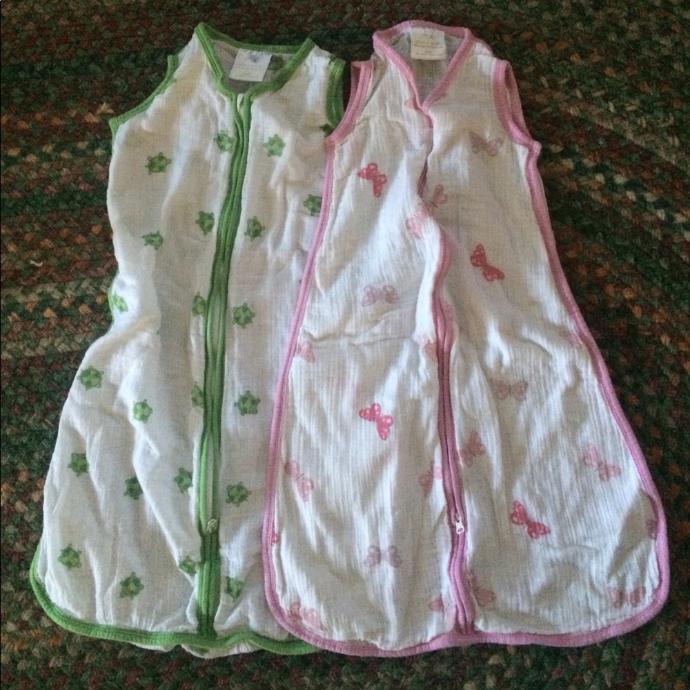 Aden + Anais Muslin sleep sack 0-6 months